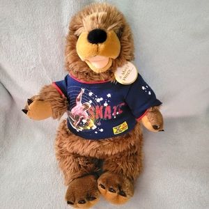 BAB Build A Bear Groundhog Day Brown Plush Limited Edition 16” Punxsutawney Phil